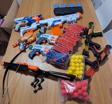Toy Gun Collection, Nerf Guns, Crossbow, Ball Guns