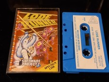Lode Runner - Sinclair ZX Spectrum 128k Game Cassette - Software Projects