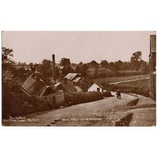 MILL HILL, LONG BUCKBY Northamptonshire RP Postcard Postally Used 1917