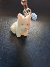 SCOTTIE DOG..WEST HIGHLAND TERRIER.KEYRING.BAGCHARM.DOG.CANINE.GIFT. free p&p