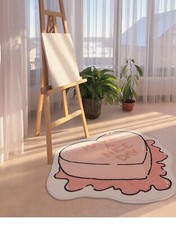 Carpet for Living Room Cute Fluffy Home Decoration Door Mat Coffee Tables  6Y4E