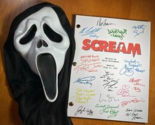 Scream Script Signed-