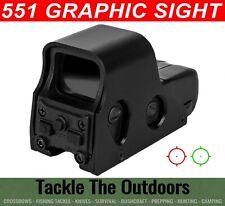551 Graphic Sight Tactical Red Green Dot Military Scope For Air Rifles Crossbows