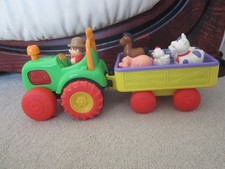 Kiddieland tractor and trailer