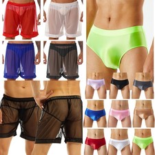 UK Men's Sheer Mesh Loose