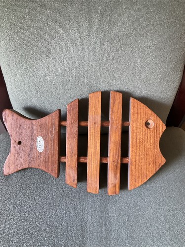 Solid wooden fish pan - solid,