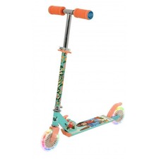 DISNEY MOANA Inline Scooter Folding Light Up Wheels Age 5+ Kids Child Princess