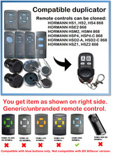 For HORMANN HSM2, HSM4 868