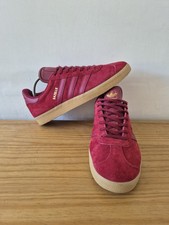Adidas Gazelle UK8 Maroon Gum