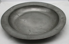 Large 18th Century Pewter