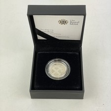 2010 Proof Silver £1 Pound Coin Cased & COA London