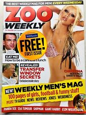 ZOO MAGAZINE - 24 JAN 2004 - # 1 FIRST ISSUE  - ORIGINALLY FREE - EXCELLENT COND