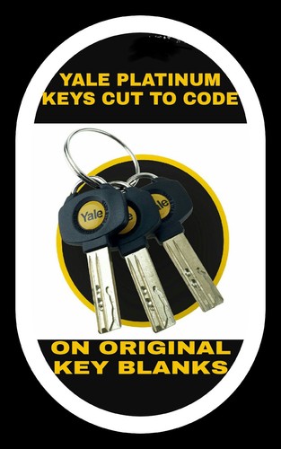 Yale platinum keys cut - keys,