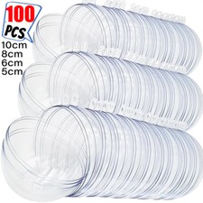 100Pcs Clear Plastic Balls