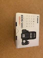 Canon EOS 500D EF-S 18-55mm IS Lens  15.1MP Digital SLR Camera - Black