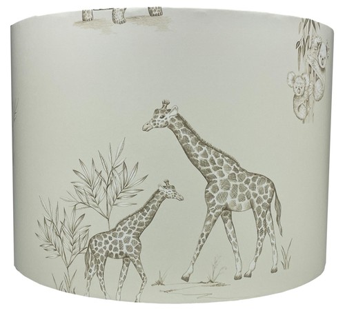 Kids safari animals lampshade - kids,