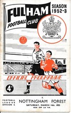 Fulham v Nottingham Forest