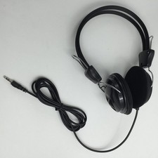 Black Wired Headphones Headset for Metal Detector Detecting Earphone Lightweight