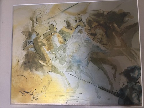Salvador dali etching pure - etching,
