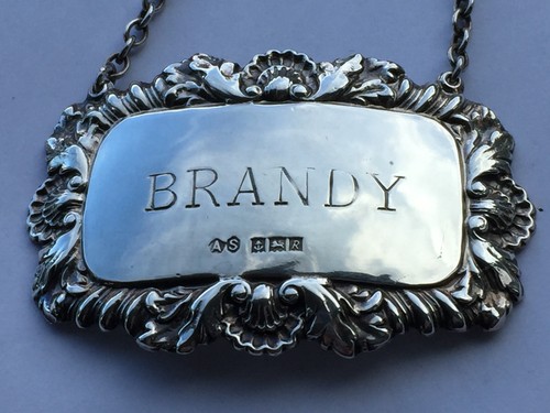 Vintage sterling silver - silver, brandy