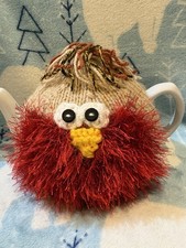 NEW HAND KNITTED ROBIN TEA