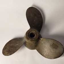 Antique Michigan Brass Boat