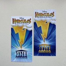 2 X Theatre flyer HERCULES THE