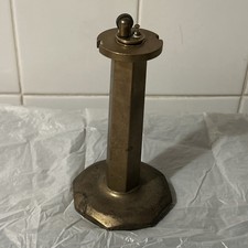 Large Brass Column Table