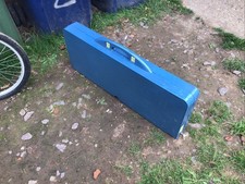 4-Seat Rigid Blue Pvc Folding Camping Table