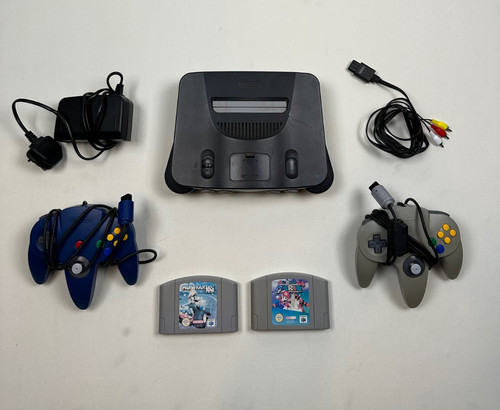 Nintendo console n64 with - n64,