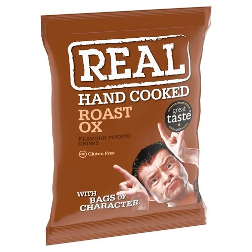 Real handcooked crisps - crisps, roast