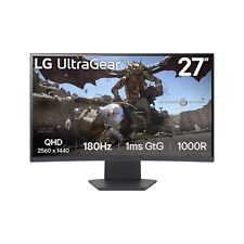LG UltraGear 27GS60QC 27" VA QHD 180Hz 1ms Curved Gaming Monitor 27GS60QC-B.AEKQ