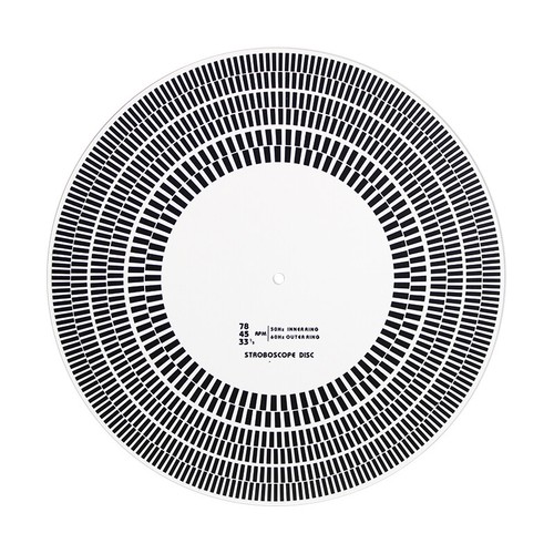 Turntable strobe three speed - three,