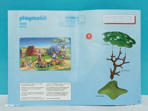 Playmobil instruction manual - playmobil,