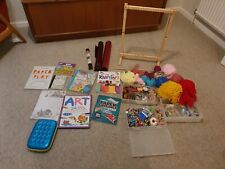 Craft Set Including Melissa And Doug Loom, Beads, Books, Fimo