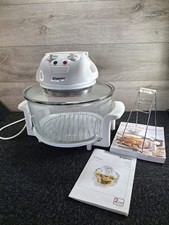 Elgento 1.2L Halogen Oven With Recipe Book. 