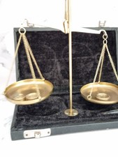 Vintage Brass Balance Scale