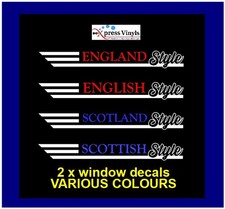 Truck window decals x 2. Truck