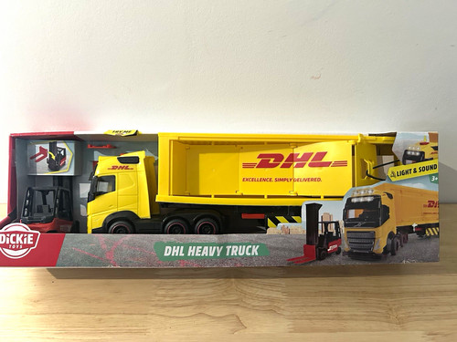 Dickie toys dhl heavy truck - dickie,