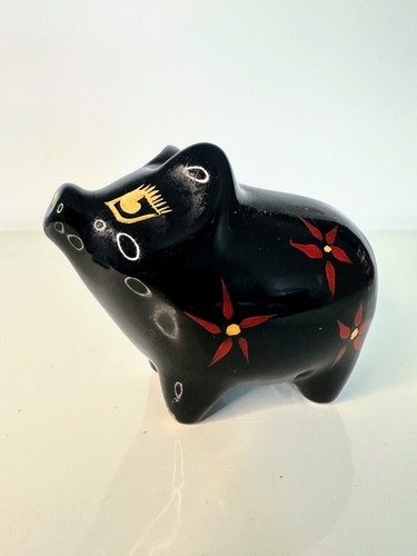 Vtg studio glazed - ceramic, hand