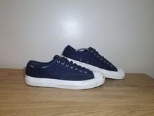 Converse Jack Purcell Navy Blue Size 8 Lace Up Low Tops Unisex