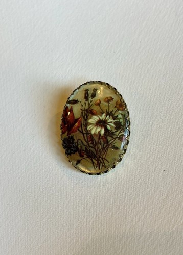 Retro 1970s daisy poppy - poppy, flower