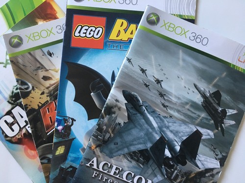 Xbox 360 instruction manuals - 360,