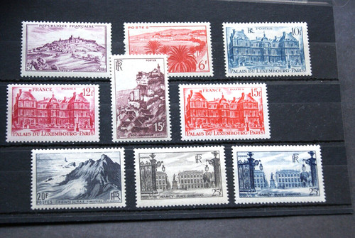 French stamps 1946 france - 1946/8,