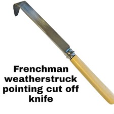 Bricklaying Pointing Weather struck (Frenchman) Cut Off  Trowel Tool