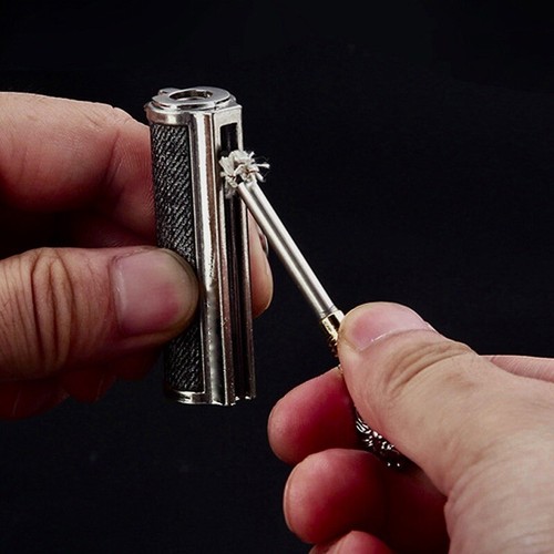 Metal permanent match lighter - metal,