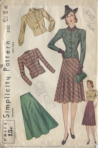 1940s ww2 vintage sewing - ww2,