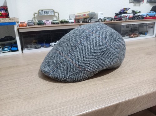 Harris tweed flat cap - harris,