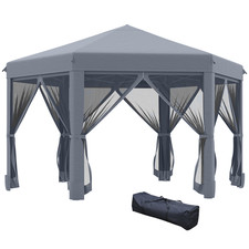 3.2m Pop Up Gazebo Hexagonal