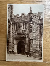 Old Postcard Of Porchway, St Mary Magdalene, Launceston Cornwall